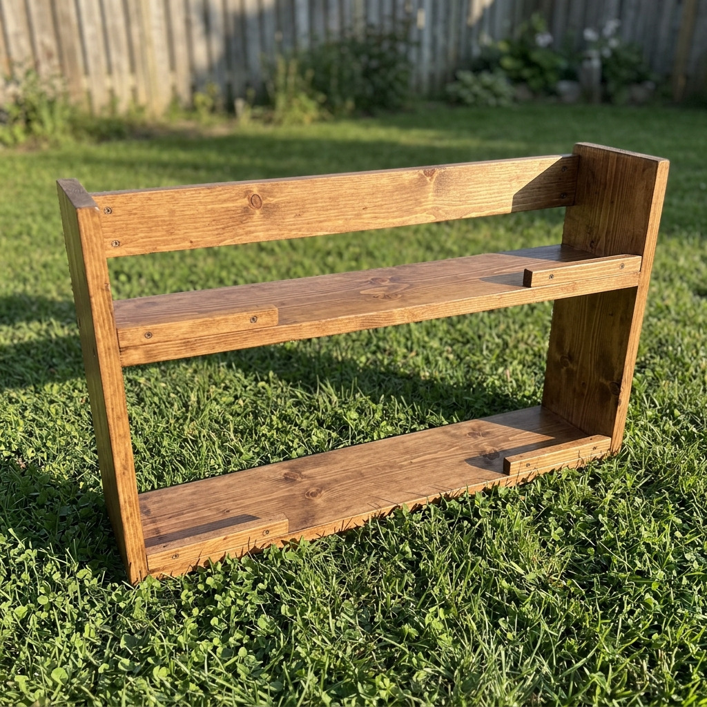 How to Build a DIY Home Coffee Station Shelf with a Vintage Café Look: Step-by-Step Guide with Materials and Measurements