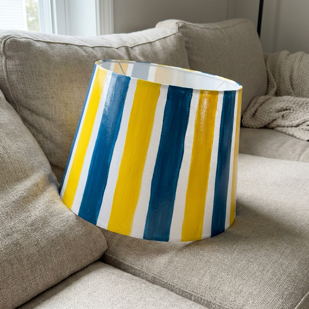 How to Build a DIY Striped Lampshade Makeover: Step-by-Step Guide with Materials and Measurements