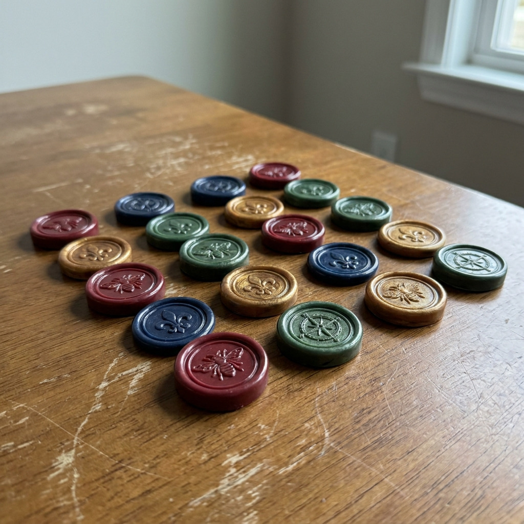 DIY Wax Seal Stickers Using Glue Gun Sticks for Pen Pal Letters: Step-by-Step Guide with Materials and Measurements