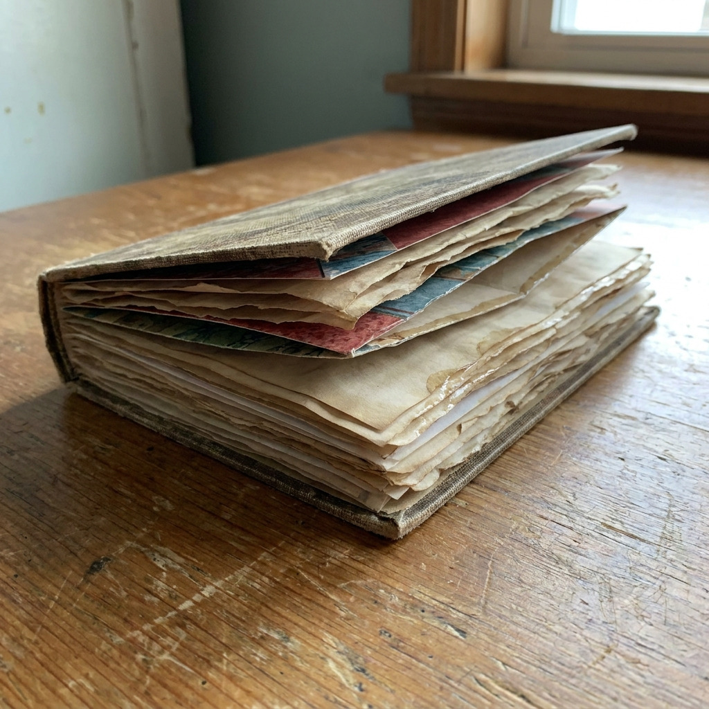 How to Make a Junk Journal from an Old Hardcover Book: Step-by-Step Guide with Materials and Measurements