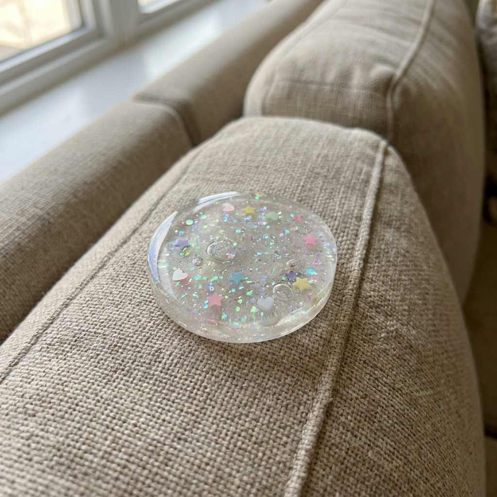 How to Make a Resin Phone Grip with Glitter and Tiny Charms: Step-by-Step Guide with Materials and Measurements