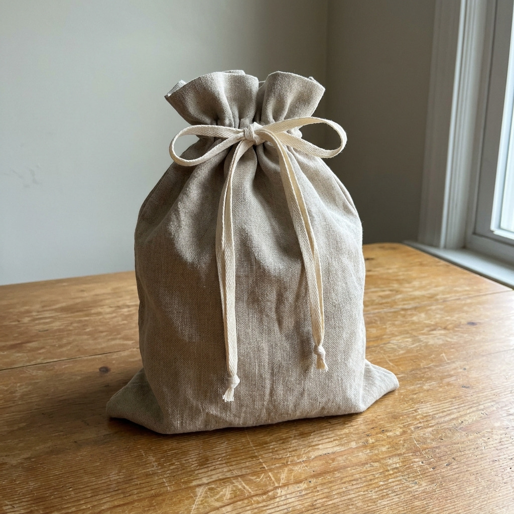 How to Sew a Linen Bread Bag for Gifting Homemade Mini Loaves